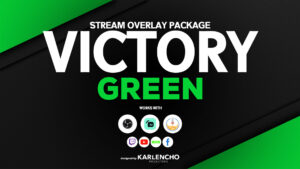 Victory Green – Stream Overlay Package